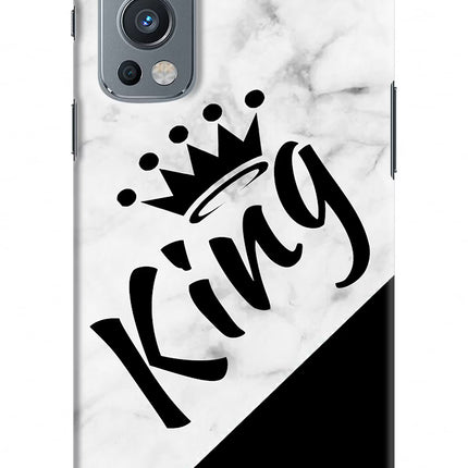 King OnePlus Nord 2 5G Hard Case Back Cover by Casekaro
