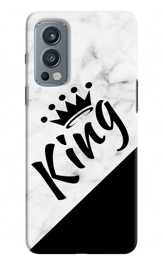 King OnePlus Nord 2 5G Hard Case Back Cover by Casekaro