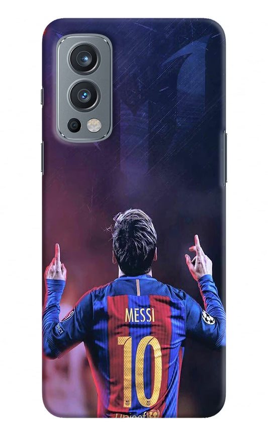 Messi OnePlus Nord 2 5G Hard Case Back Cover by Casekaro