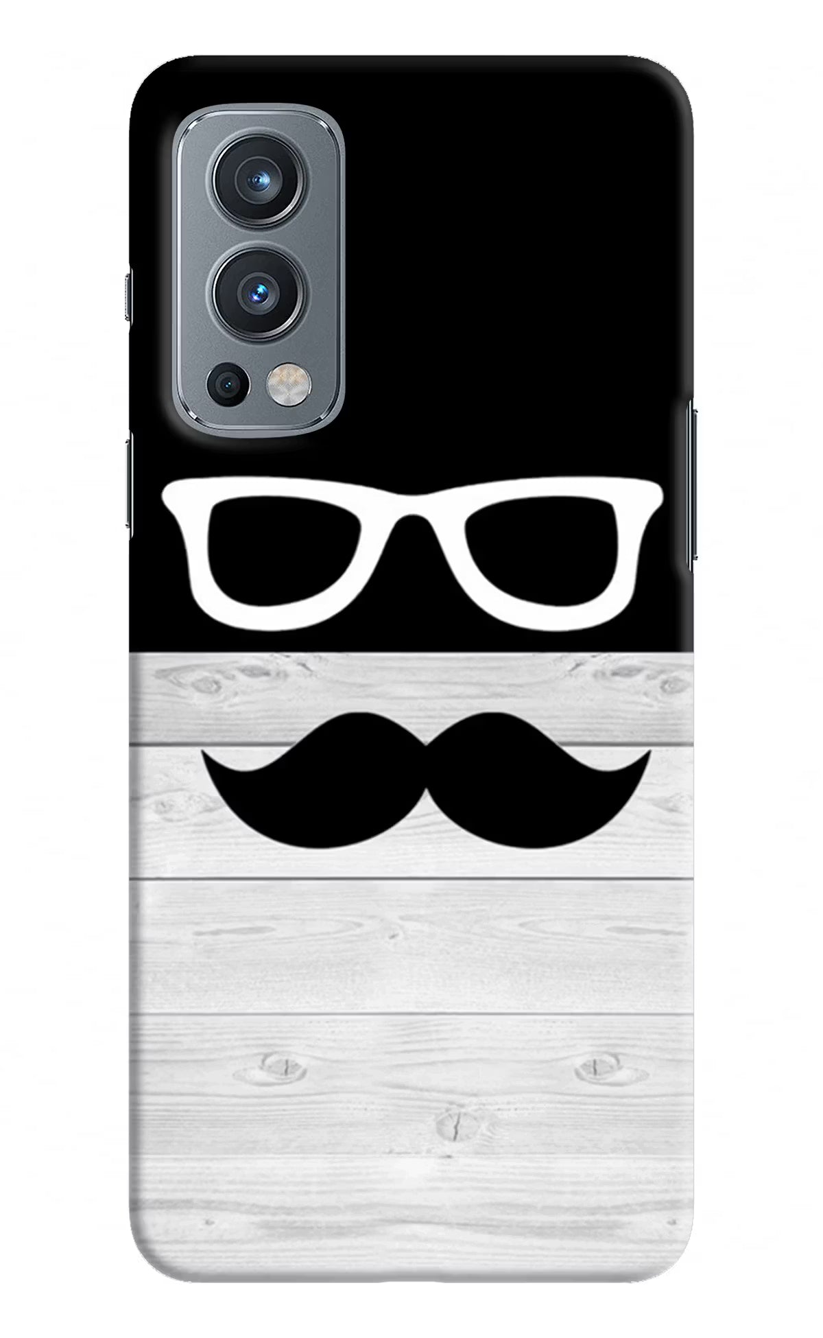 Mustache OnePlus Nord 2 5G Hard Case Back Cover by Casekaro