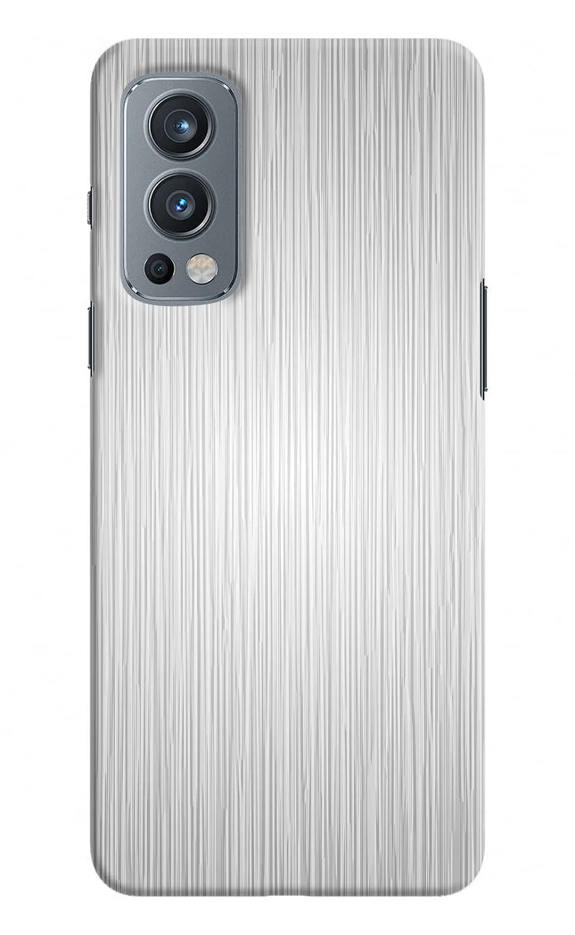Wooden Grey Texture OnePlus Nord 2 5G Hard Case Back Cover by Casekaro