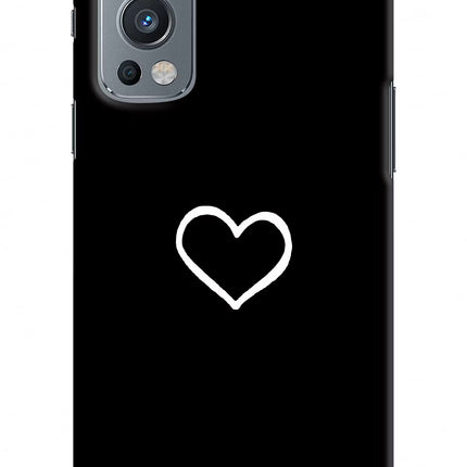 Heart OnePlus Nord 2 5G Hard Case Back Cover by Casekaro