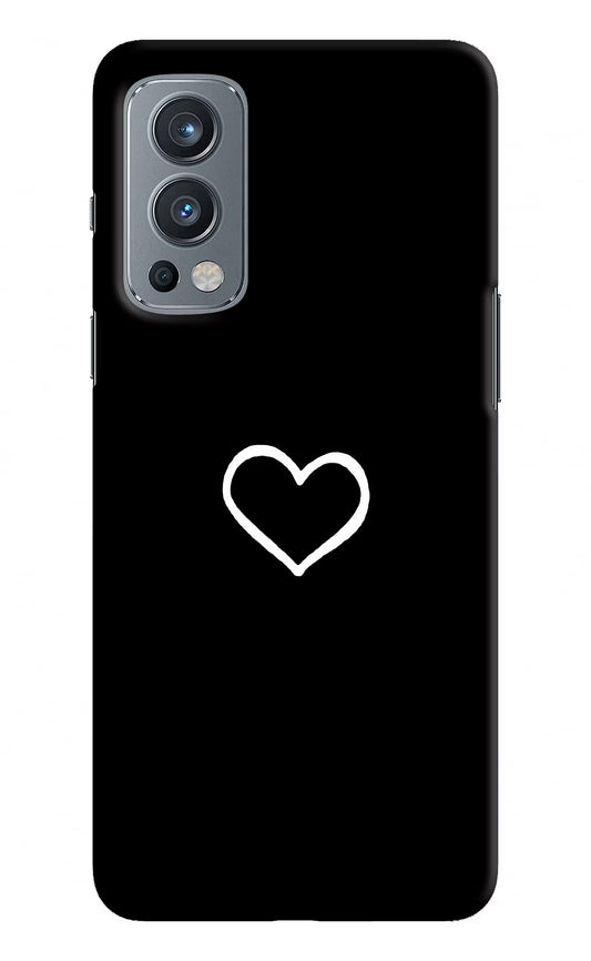 Heart OnePlus Nord 2 5G Hard Case Back Cover by Casekaro