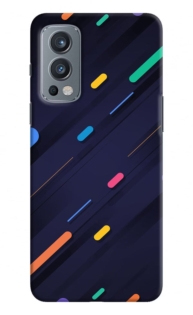 Abstract Design OnePlus Nord 2 5G Hard Case Back Cover by Casekaro