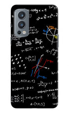 Mathematics Formula OnePlus Nord 2 5G Hard Case Back Cover by Casekaro