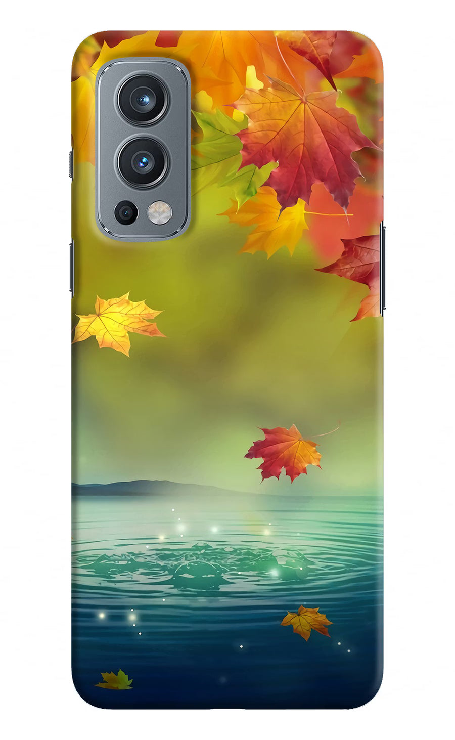 Flowers OnePlus Nord 2 5G Back Cover, Hard case