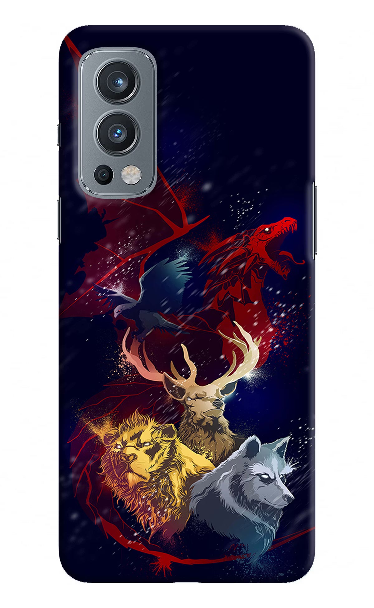 Game Of Thrones OnePlus Nord 2 5G Hard Case Back Cover by Casekaro