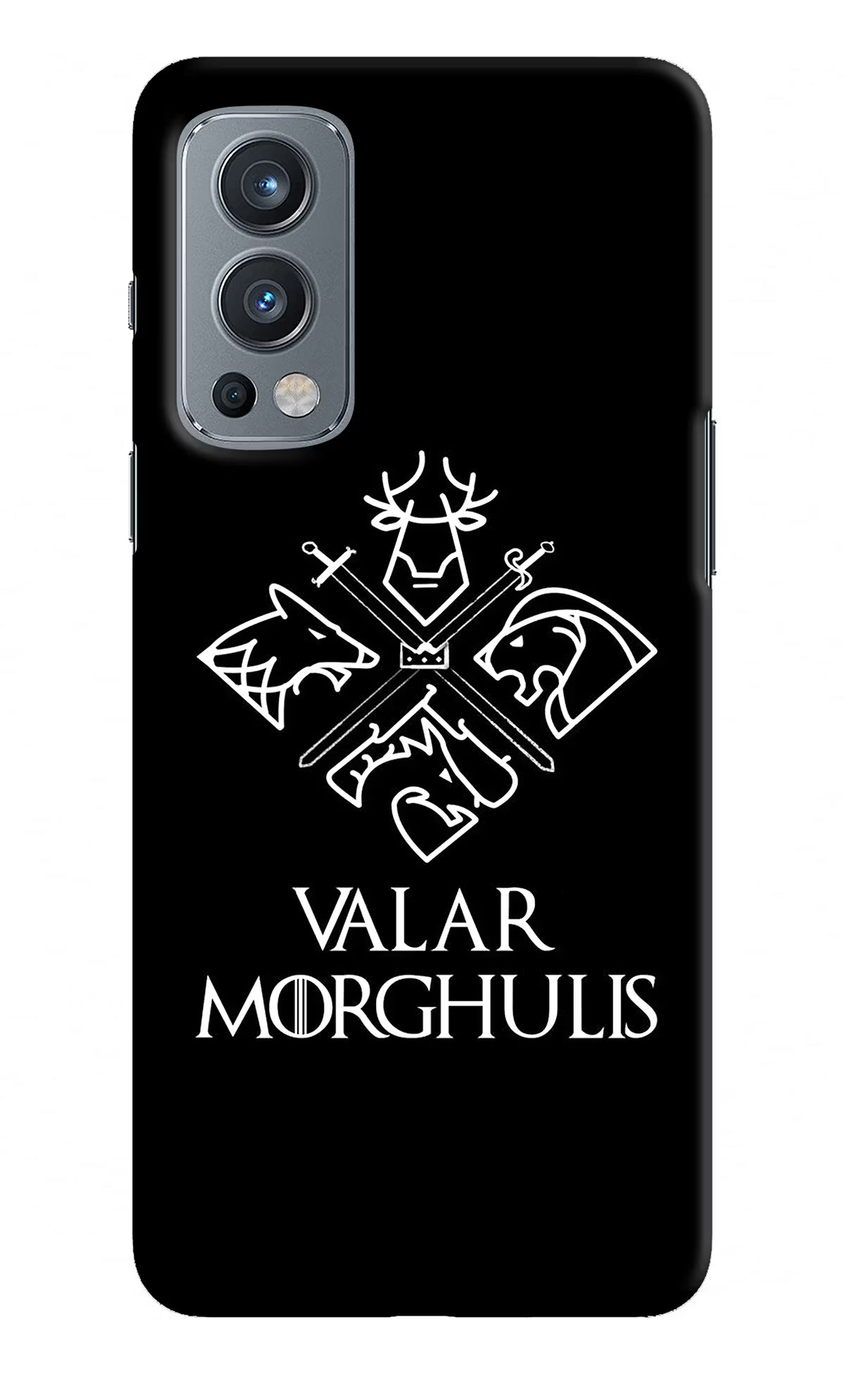 Valar Morghulis | Game Of Thrones OnePlus Nord 2 5G Hard Case Back Cover by Casekaro