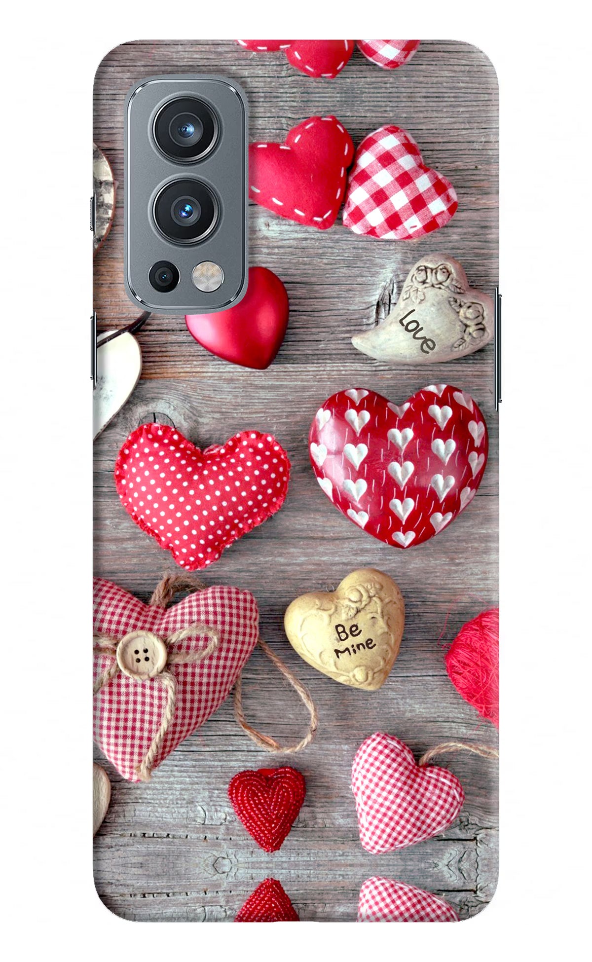 Love Wallpaper OnePlus Nord 2 5G Hard Case Back Cover by Casekaro