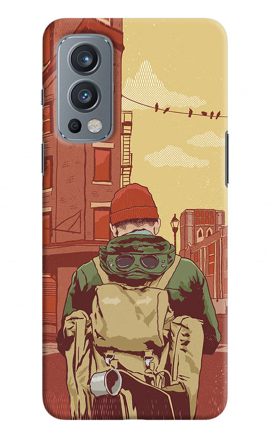 Adventurous OnePlus Nord 2 5G Hard Case Back Cover by Casekaro