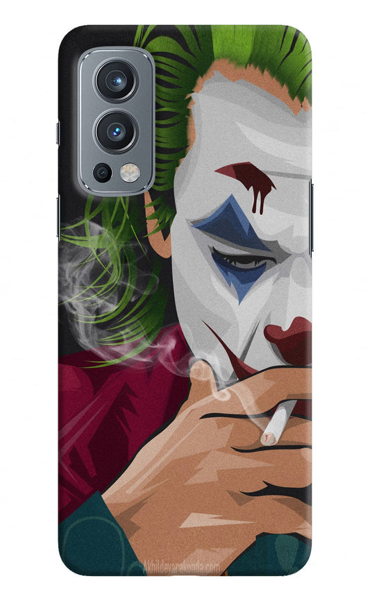 Joker Smoking OnePlus Nord 2 5G Hard Case Back Cover by Casekaro