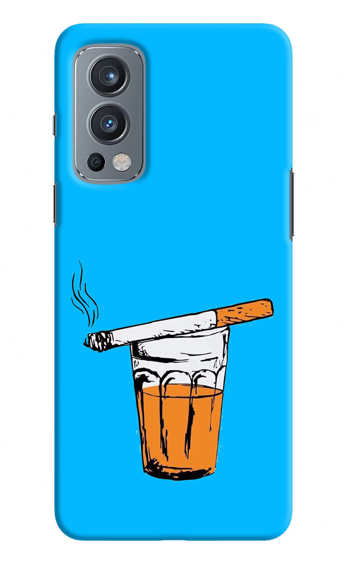 Chai Sutta OnePlus Nord 2 5G Hard Case Back Cover by Casekaro