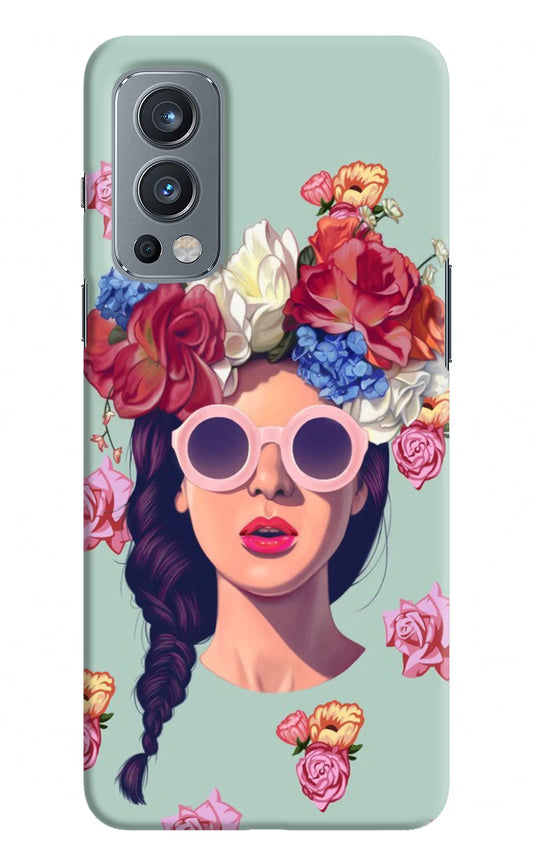 Pretty Girl OnePlus Nord 2 5G Hard Case Back Cover by Casekaro