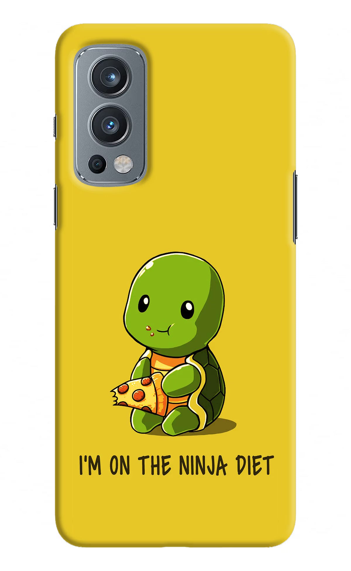 I'm on Ninja Diet OnePlus Nord 2 5G Hard Case Back Cover by Casekaro
