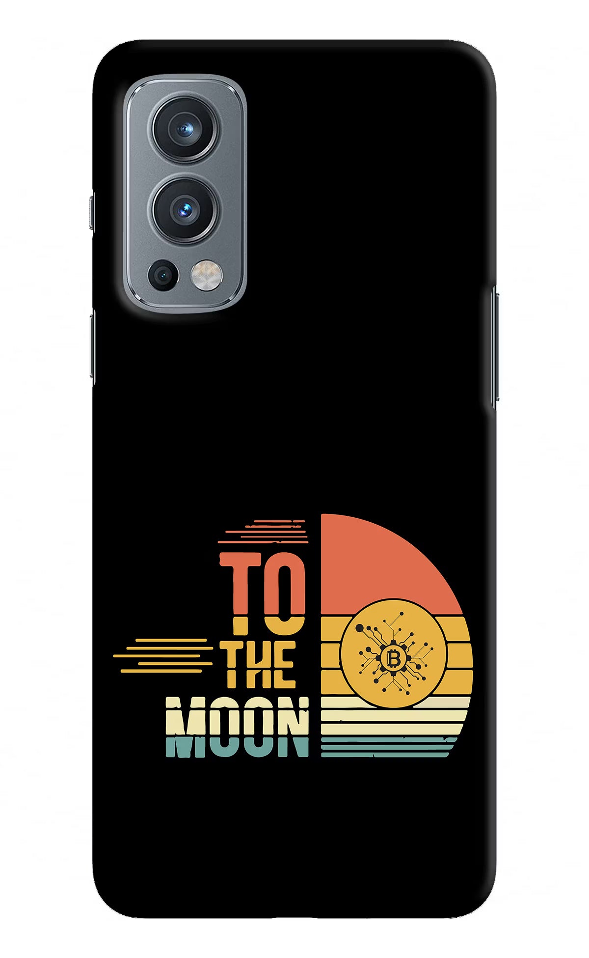 To the Moon OnePlus Nord 2 5G Hard Case Back Cover by Casekaro