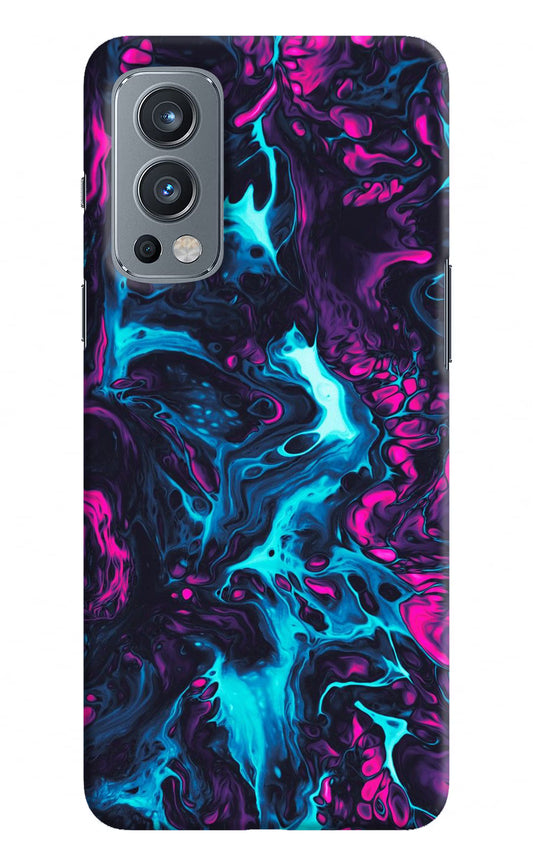 Abstract OnePlus Nord 2 5G Hard Case Back Cover by Casekaro