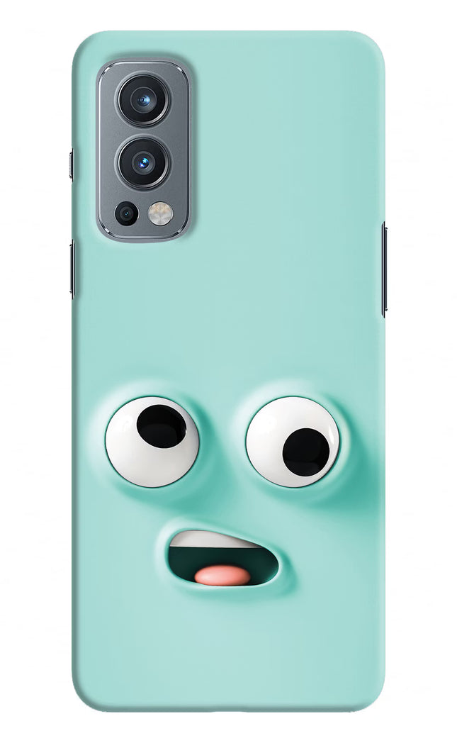 Funny Cartoon OnePlus Nord 2 5G Hard Case Back Cover by Casekaro