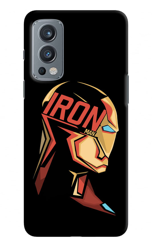 IronMan OnePlus Nord 2 5G Hard Case Back Cover by Casekaro