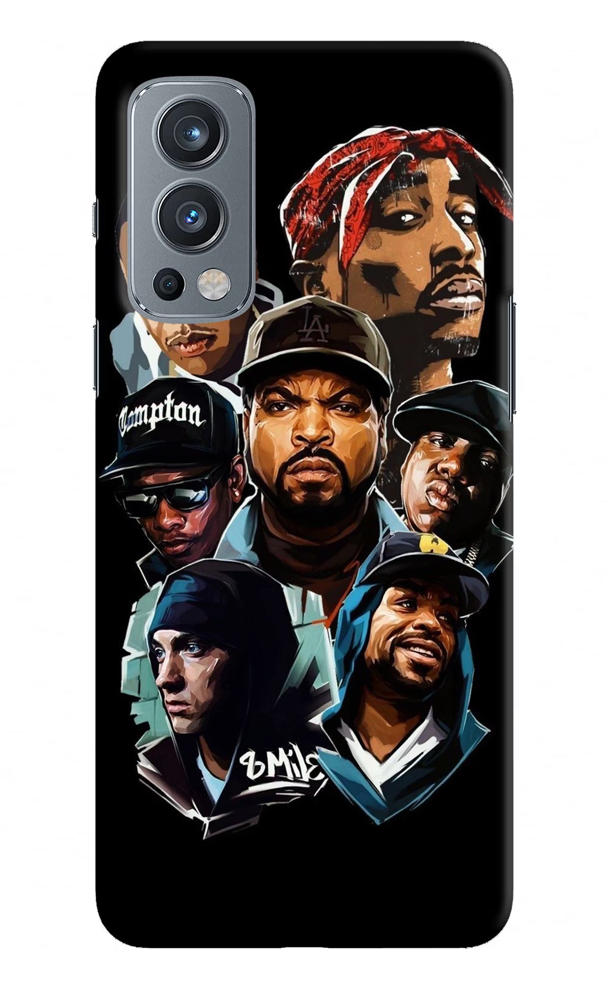 Rappers OnePlus Nord 2 5G Hard Case Back Cover by Casekaro