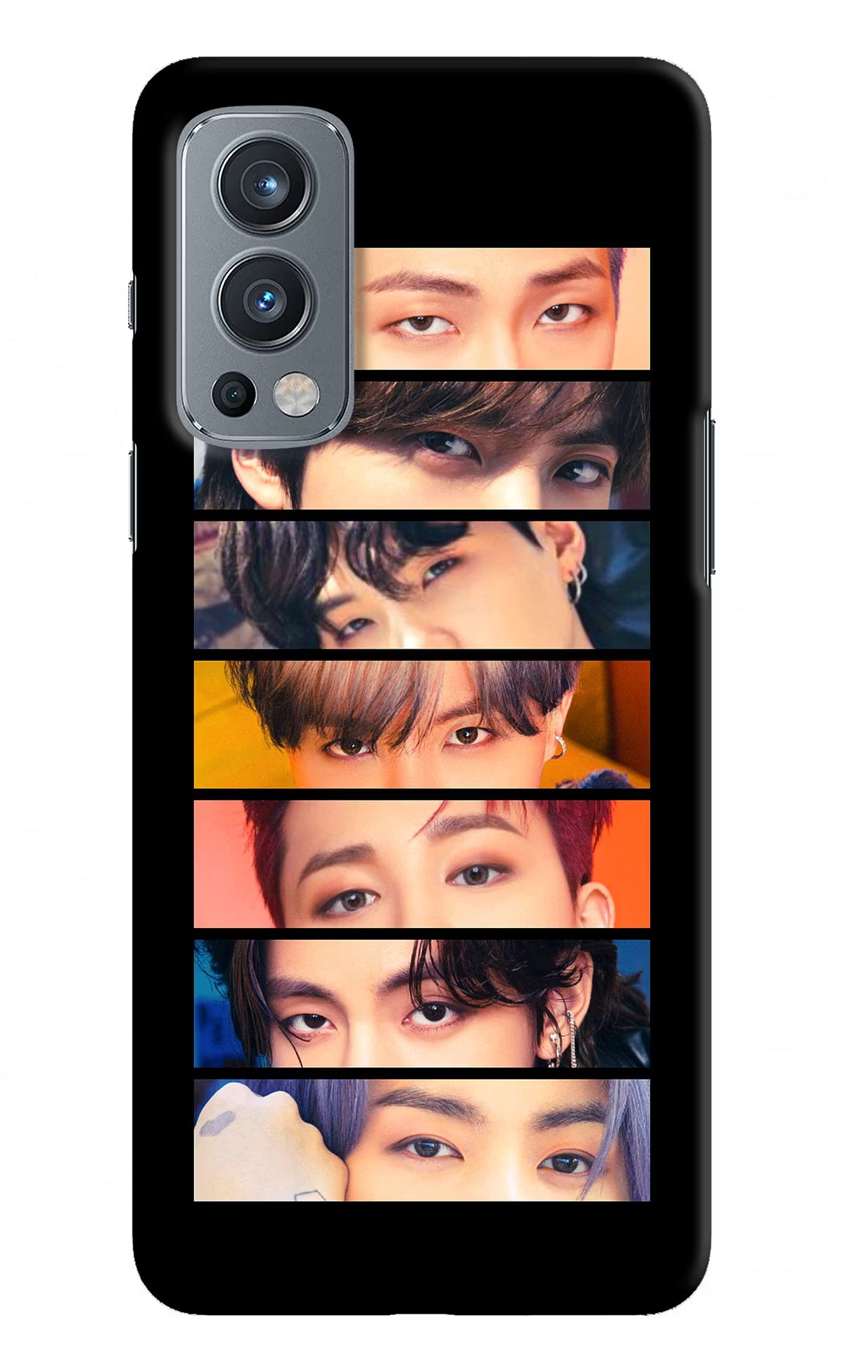 BTS Eyes OnePlus Nord 2 5G Hard Case Back Cover by Casekaro