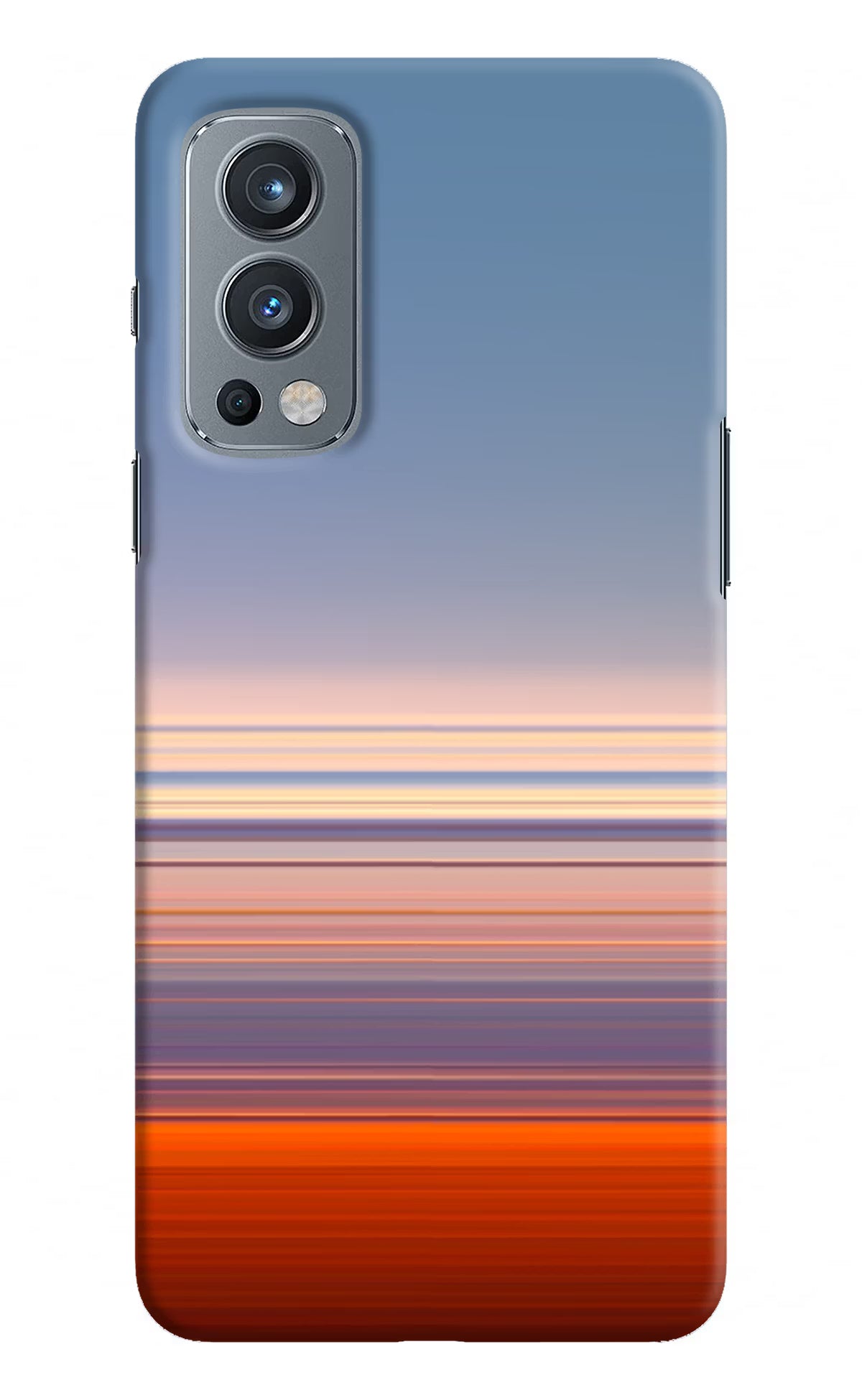 Morning Colors OnePlus Nord 2 5G Hard Case Back Cover by Casekaro