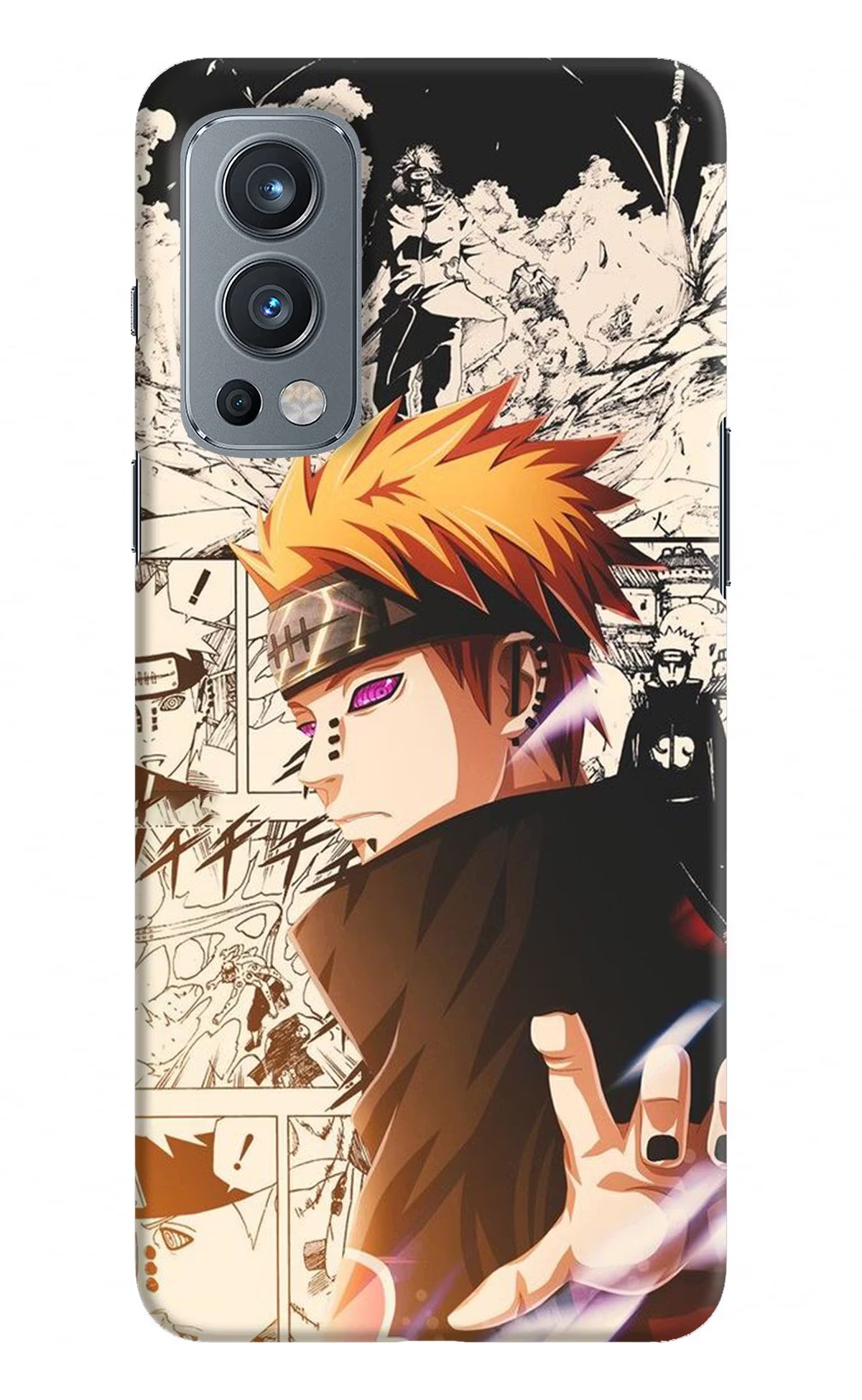 Pain Anime OnePlus Nord 2 5G Hard Case Back Cover by Casekaro