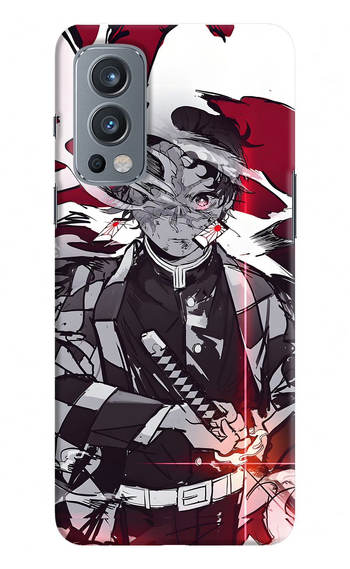 Demon Slayer OnePlus Nord 2 5G Hard Case Back Cover by Casekaro