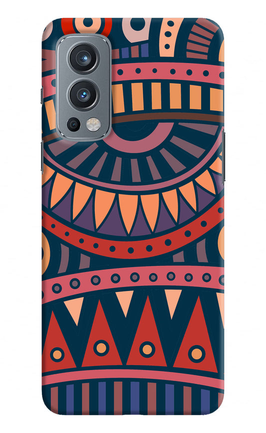 African Culture Design OnePlus Nord 2 5G Hard Case Back Cover by Casekaro