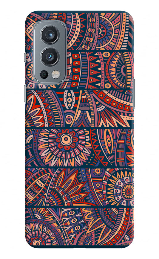 African Culture Design OnePlus Nord 2 5G Hard Case Back Cover by Casekaro