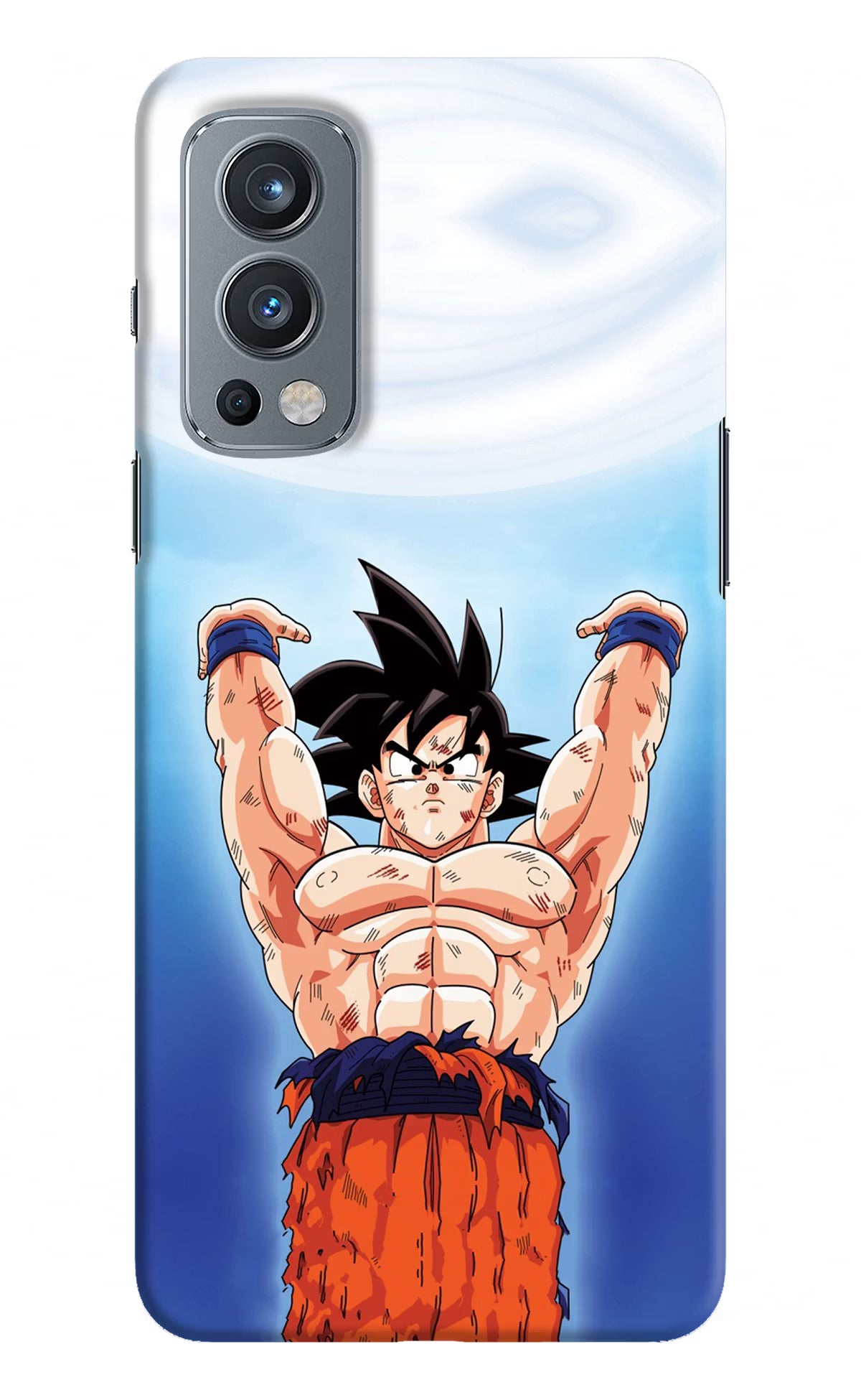 Goku Power OnePlus Nord 2 5G Hard Case Back Cover by Casekaro