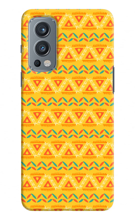 Tribal Pattern OnePlus Nord 2 5G Hard Case Back Cover by Casekaro
