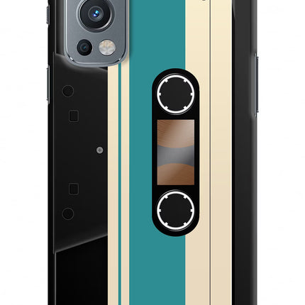 Cassette OnePlus Nord 2 5G Hard Case Back Cover by Casekaro