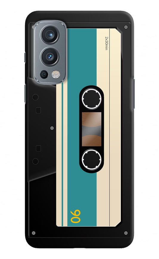 Cassette OnePlus Nord 2 5G Hard Case Back Cover by Casekaro