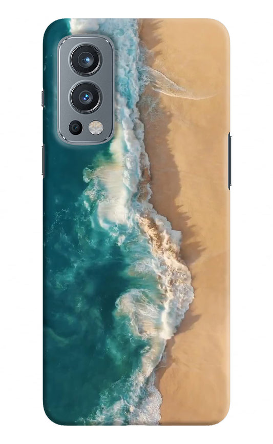 Ocean Beach OnePlus Nord 2 5G Hard Case Back Cover by Casekaro