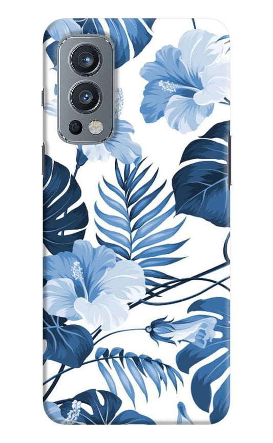 Fabric Art OnePlus Nord 2 5G Hard Case Back Cover by Casekaro
