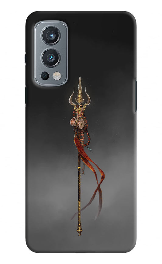 Shiv Trishul OnePlus Nord 2 5G Hard Case Back Cover by Casekaro