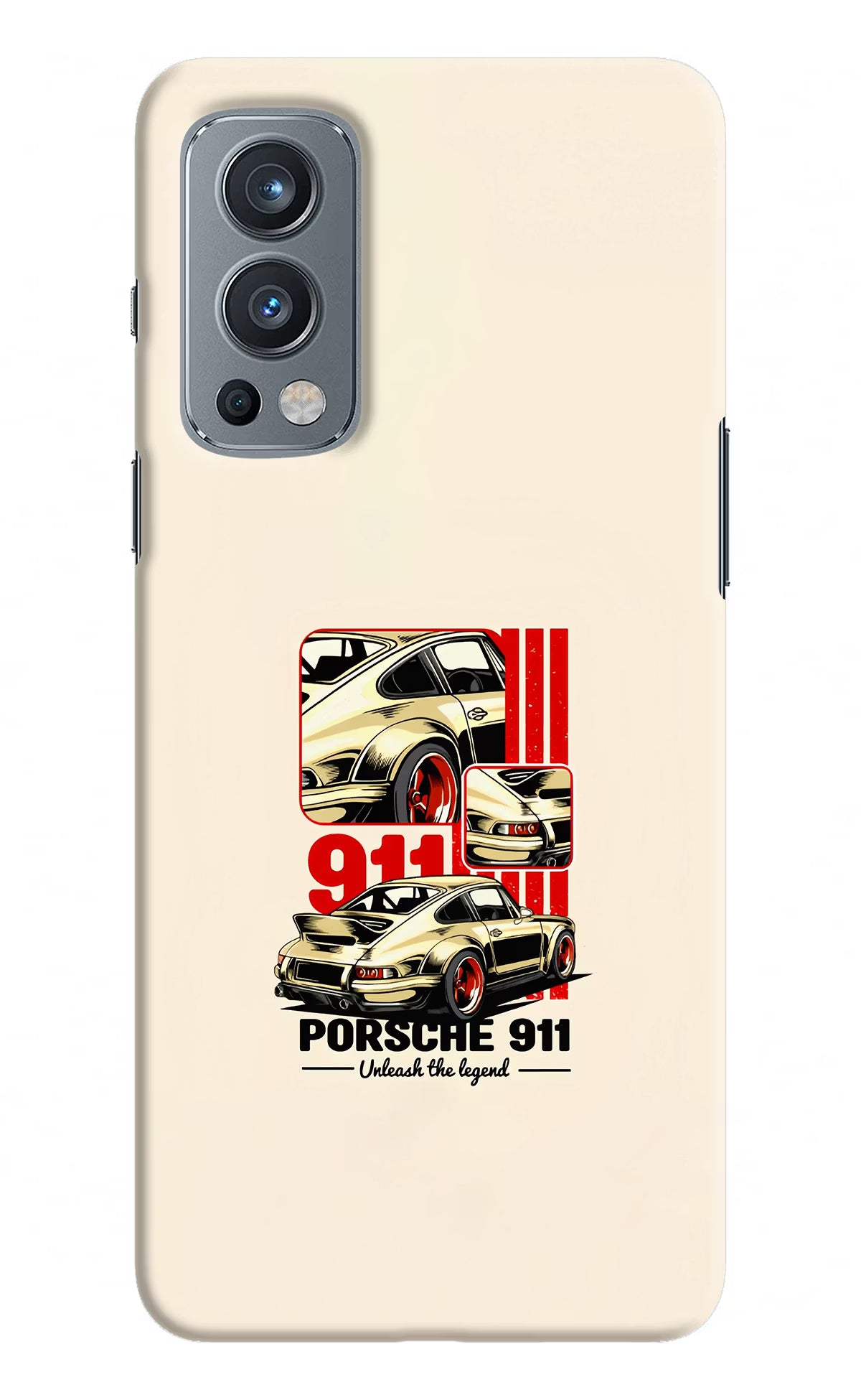 Classic Porsche 911 OnePlus Nord 2 5G Hard Case Back Cover by Casekaro