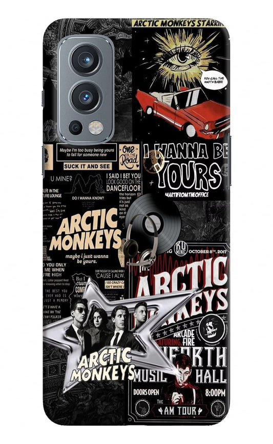 Arctic Monkeys OnePlus Nord 2 5G Hard Case Back Cover by Casekaro