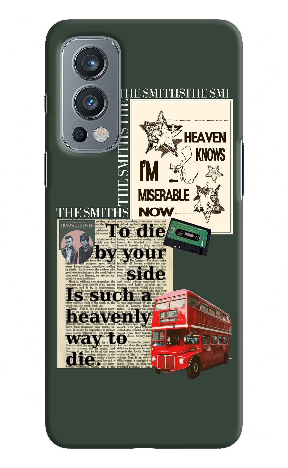 The Smiths OnePlus Nord 2 5G Hard Case Back Cover by Casekaro