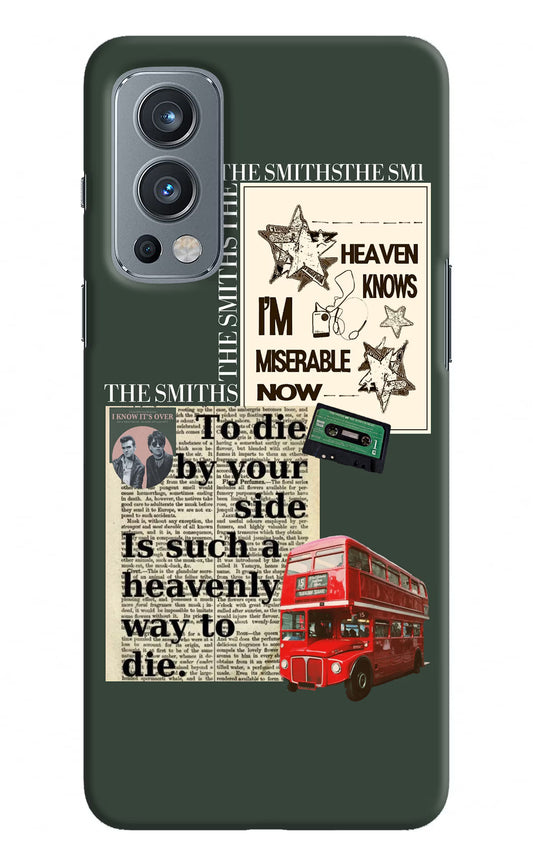 The Smiths OnePlus Nord 2 5G Hard Case Back Cover by Casekaro