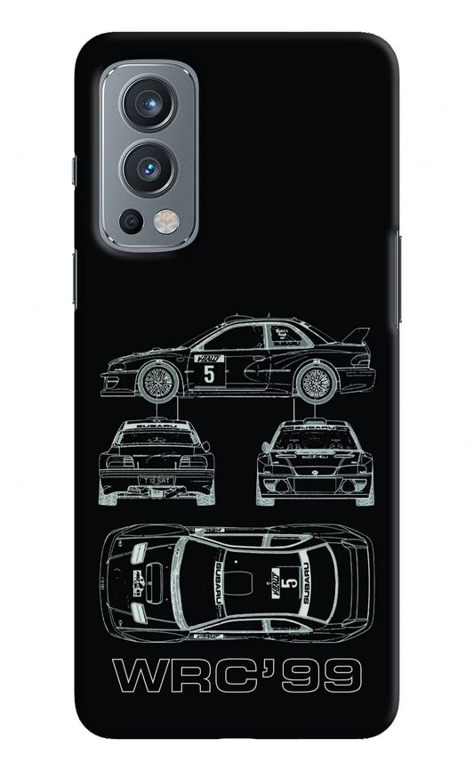 WRC'99 OnePlus Nord 2 5G Hard Case Back Cover by Casekaro