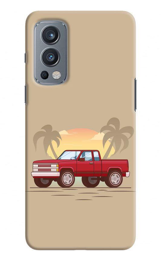 Desert Classic Drive OnePlus Nord 2 5G Hard Case Back Cover by Casekaro