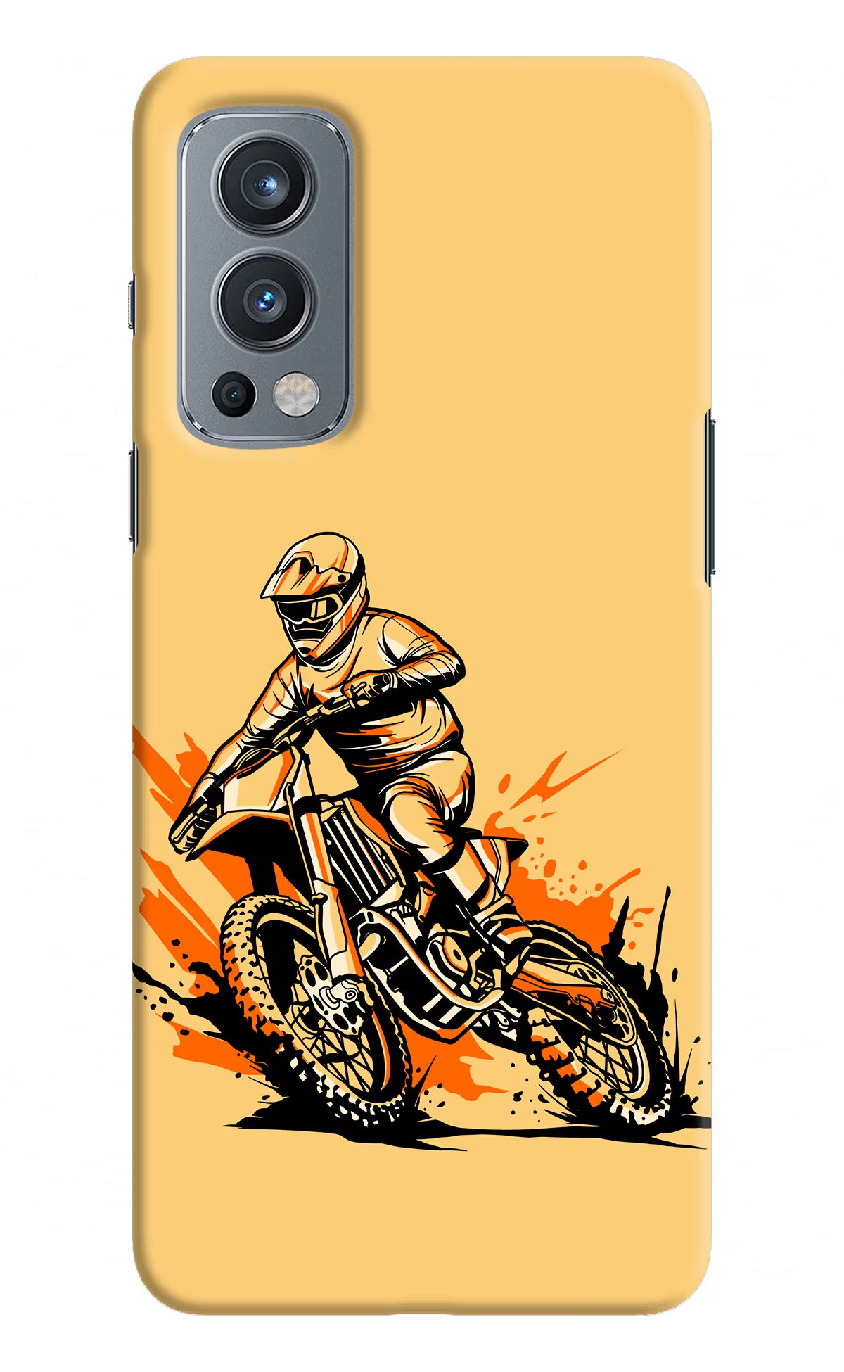 Off-Road Fury OnePlus Nord 2 5G Hard Case Back Cover by Casekaro