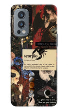 Scorpio Zodiac OnePlus Nord 2 5G Hard Case Back Cover by Casekaro