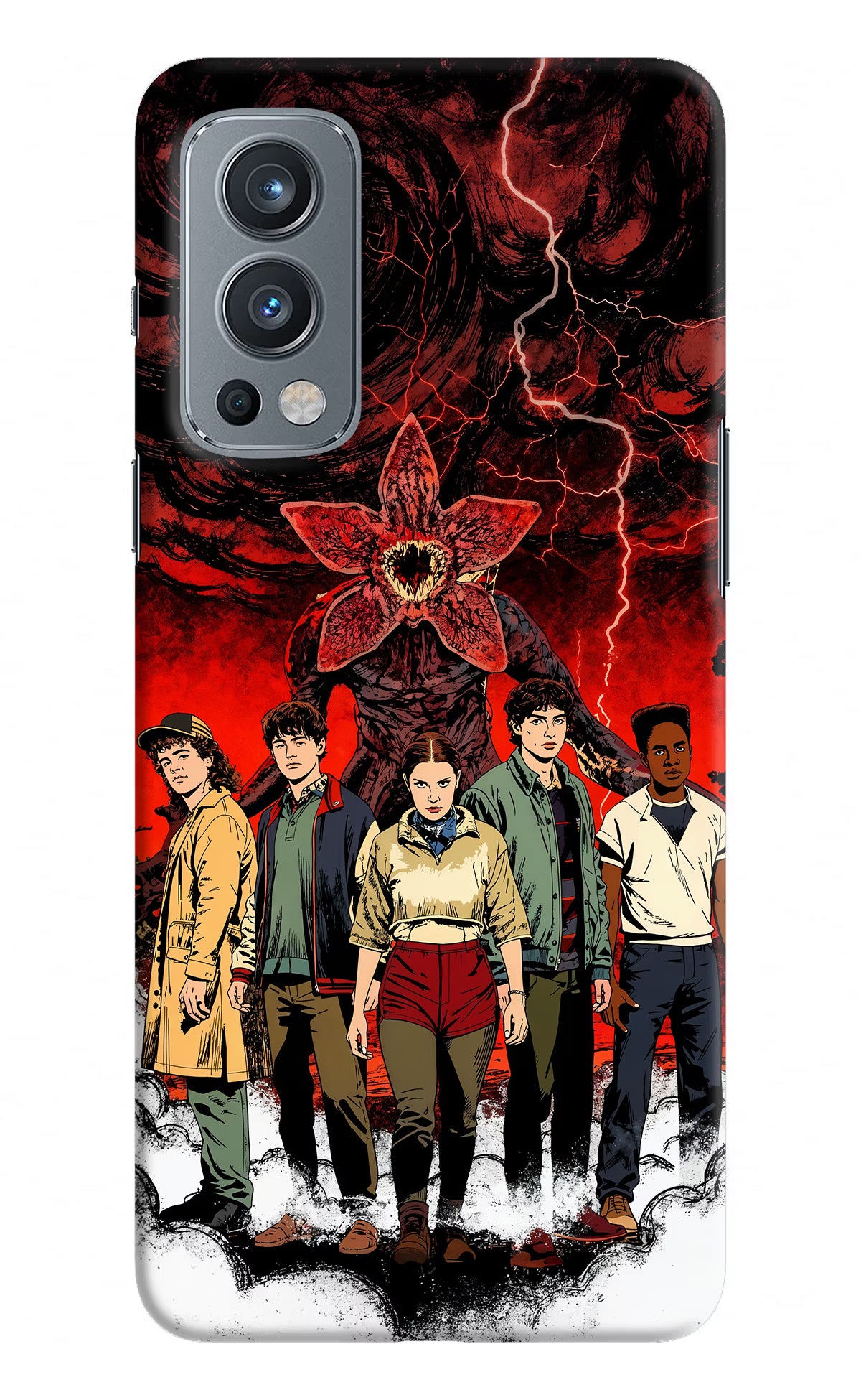 Ordinary Things Characters OnePlus Nord 2 5G Hard Case Back Cover by Casekaro