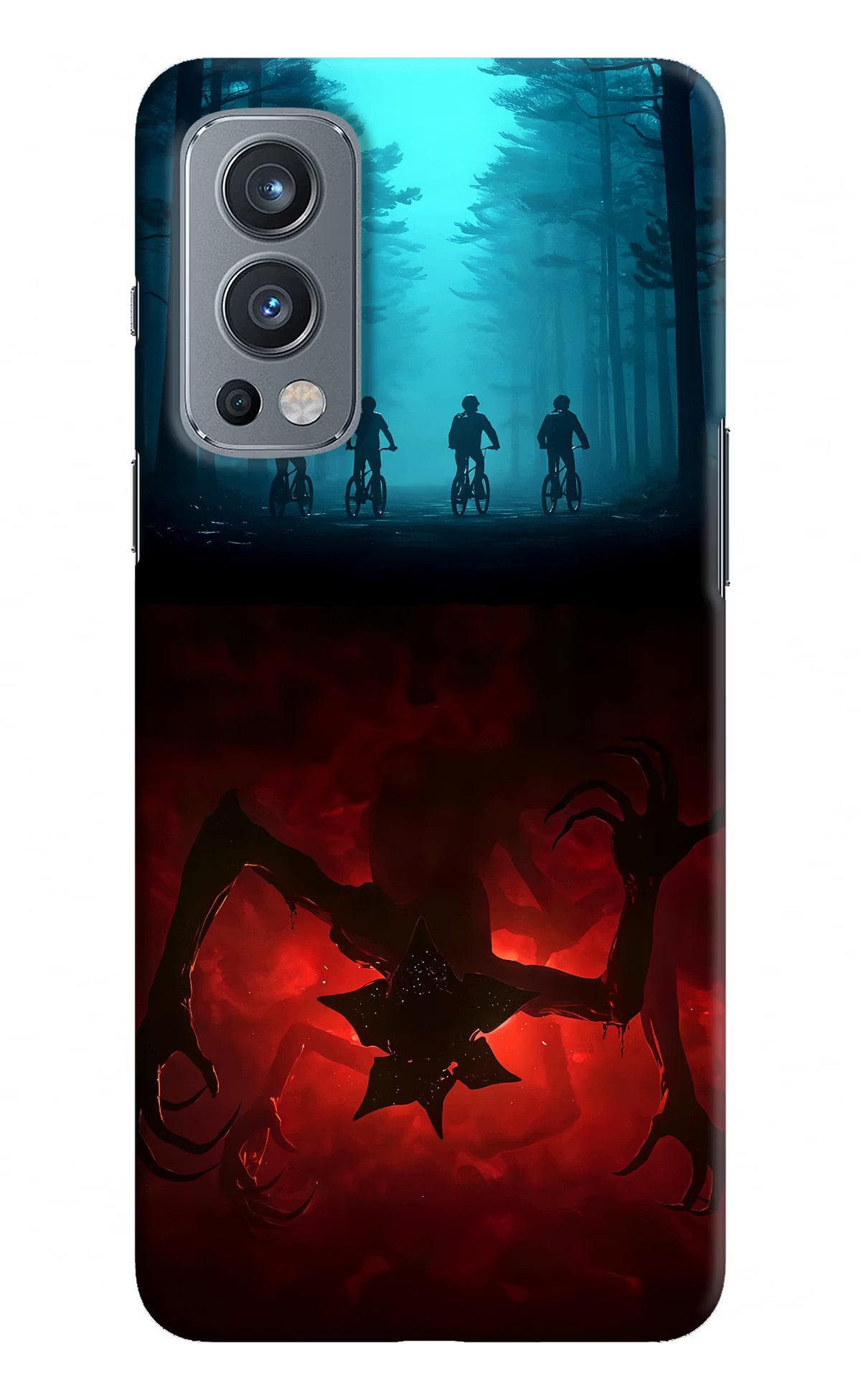 Ordinary Things Downside Up OnePlus Nord 2 5G Hard Case Back Cover by Casekaro