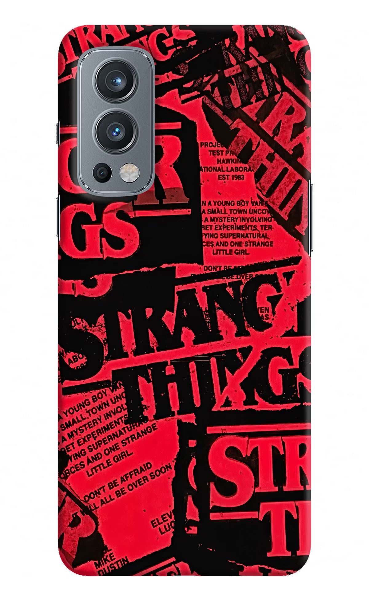 Ordinary Things OnePlus Nord 2 5G Hard Case Back Cover by Casekaro