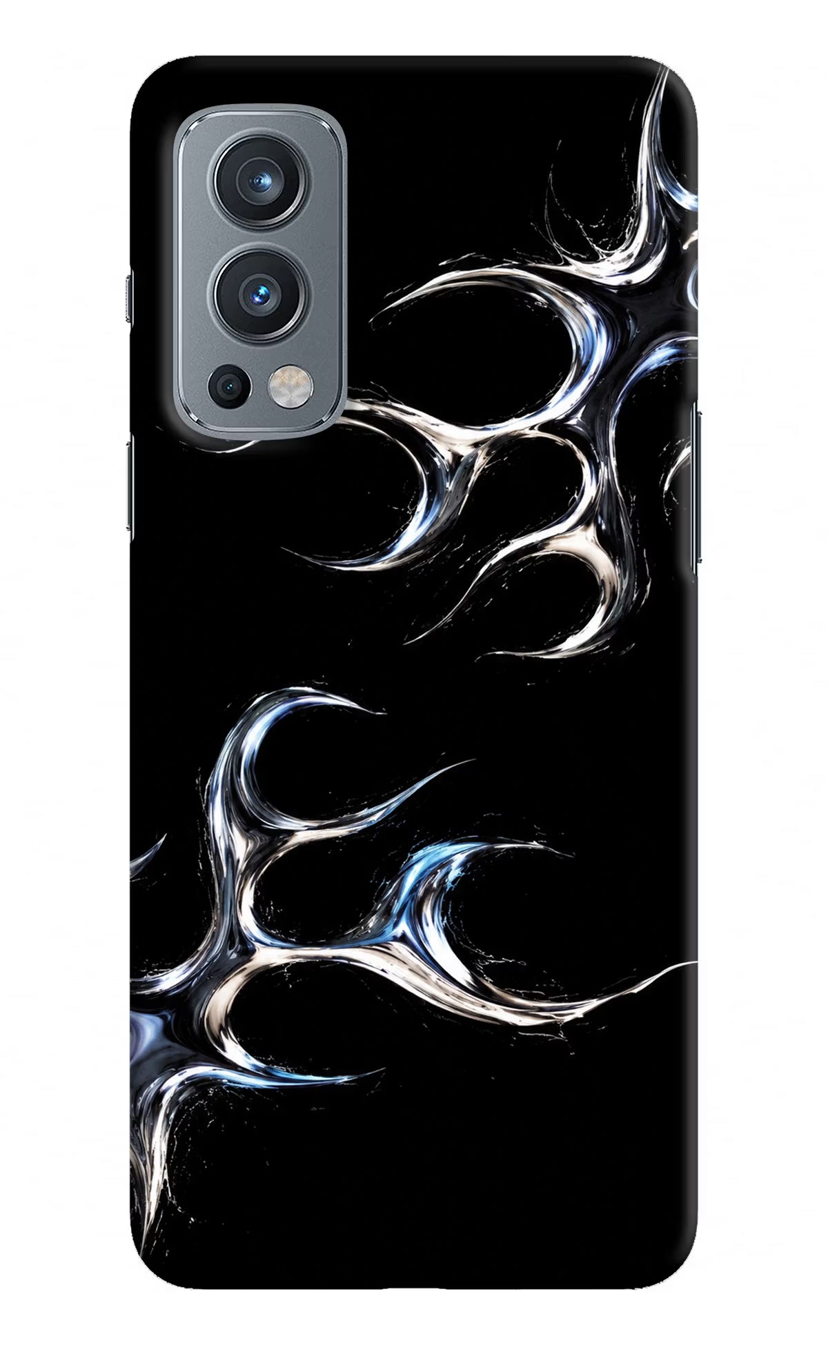 Chrome Tribal OnePlus Nord 2 5G Hard Case Back Cover by Casekaro