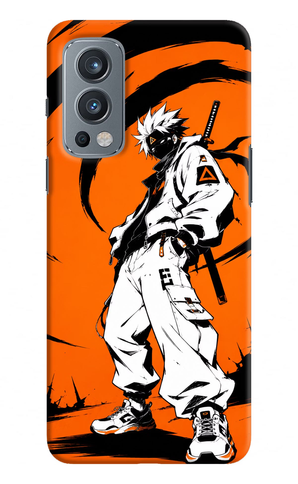 Street Samurai  OnePlus Nord 2 5G Hard Case Back Cover by Casekaro