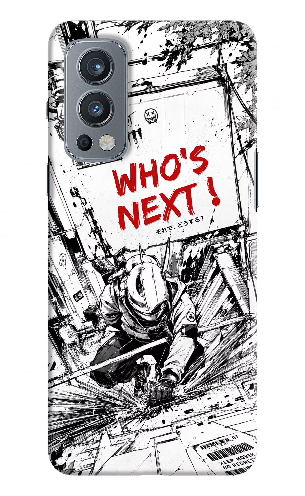 Who's Next OnePlus Nord 2 5G Hard Case Back Cover by Casekaro